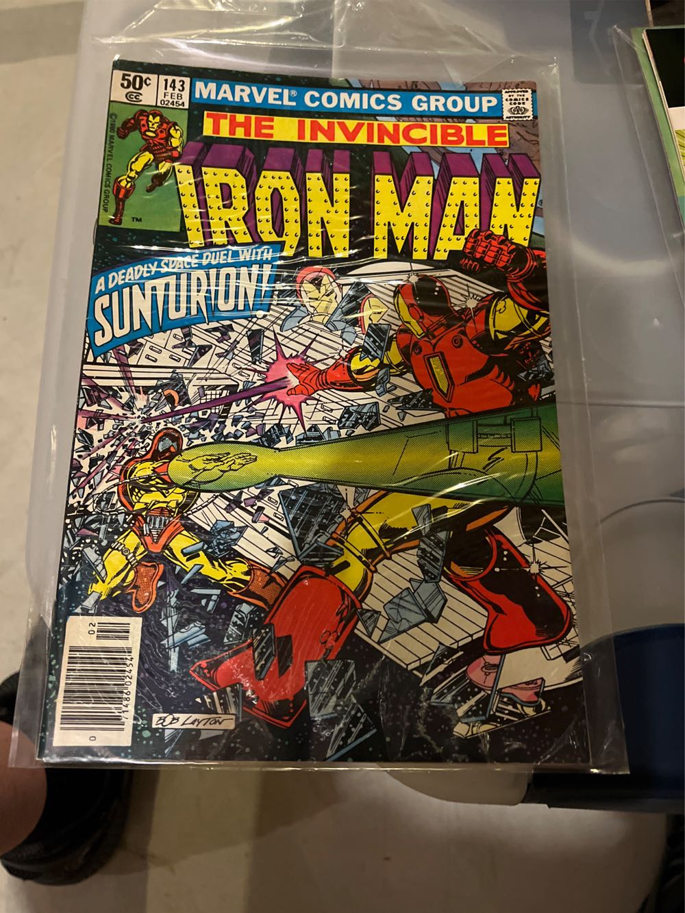 Iron Man - Marvel (143 - Feb 2020) comic book collectible [Barcode 07148602454502] - Main Image 3