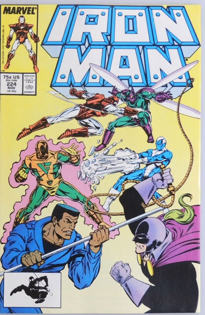 Invincible Iron Man - Marvel Comics (224 - Nov 1987) comic book collectible - Main Image 1