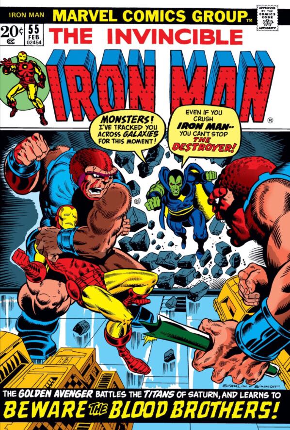 Iron Man - Marvel Comics (55 - Feb 1973) comic book collectible - Main Image 1