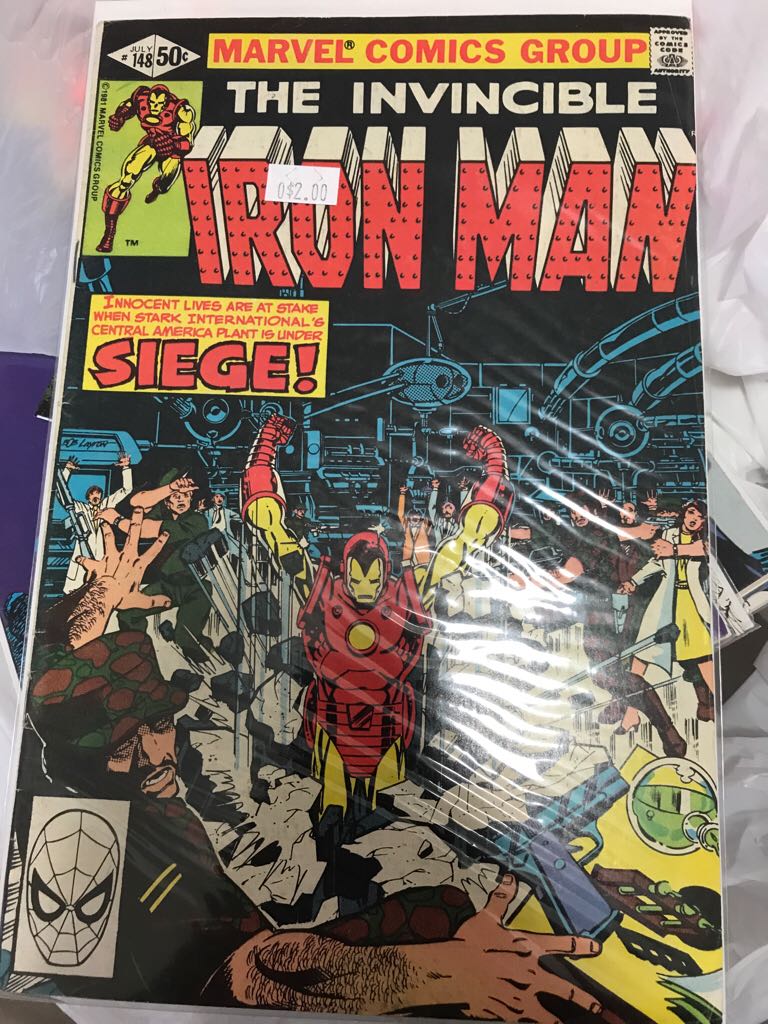 Invincible Iron Man - Marvel (148 - Jul 1981) comic book collectible - Main Image 1