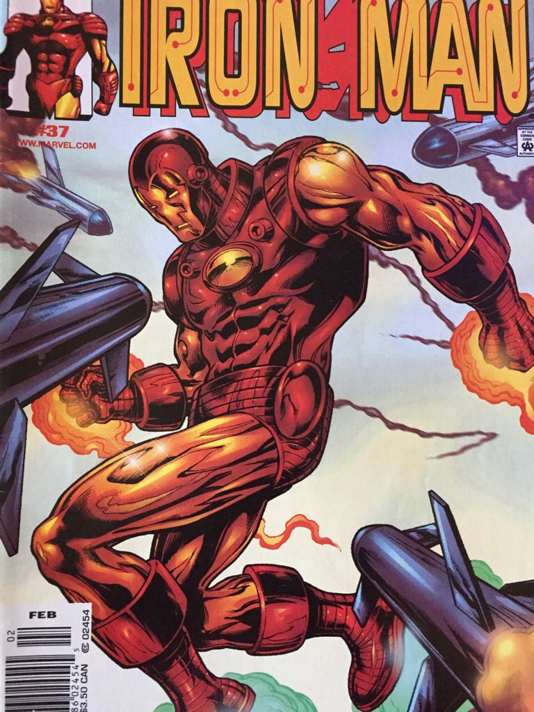 Iron Man - Marvel Comics (37 - Feb 2001) comic book collectible [Barcode 07148602454502] - Main Image 1