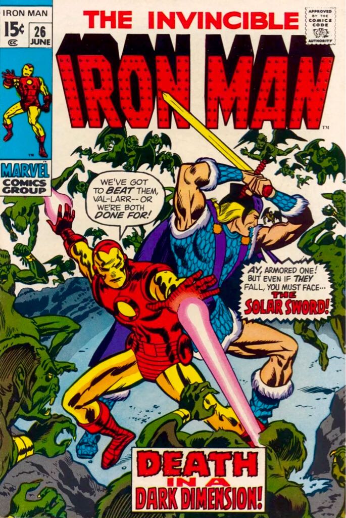 Invincible Iron Man (Vol 1 - Marvel Comics (26 - Jun 1970) comic book collectible - Main Image 1
