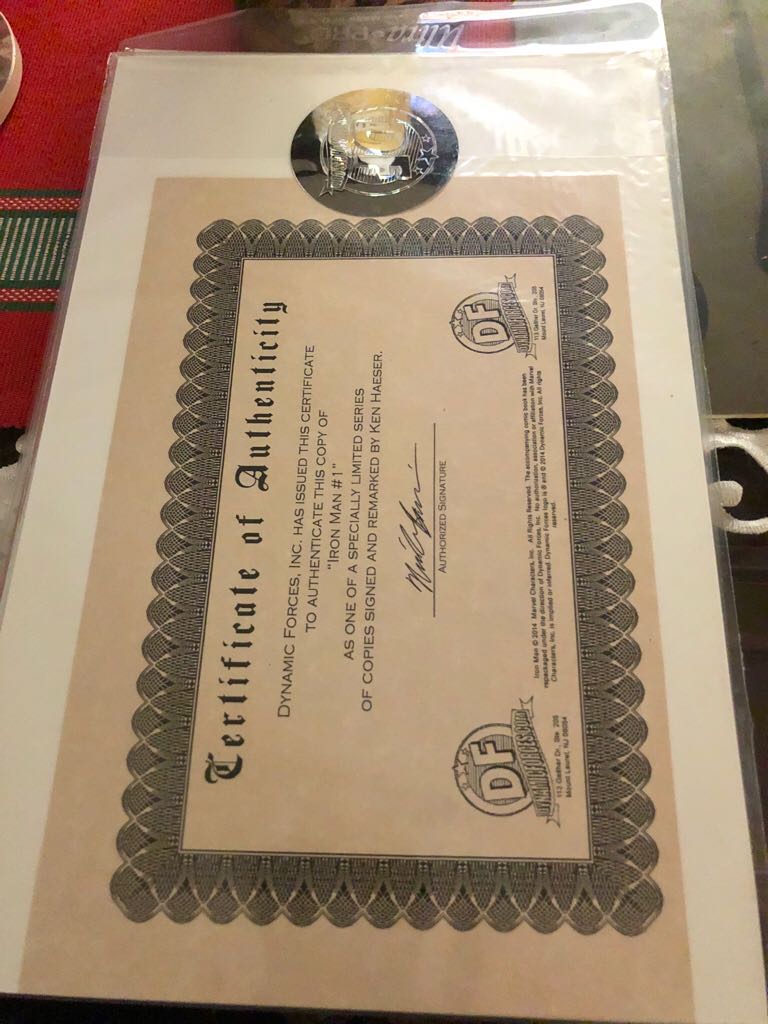 Iron Man - Marvel (1) comic book collectible - Main Image 2