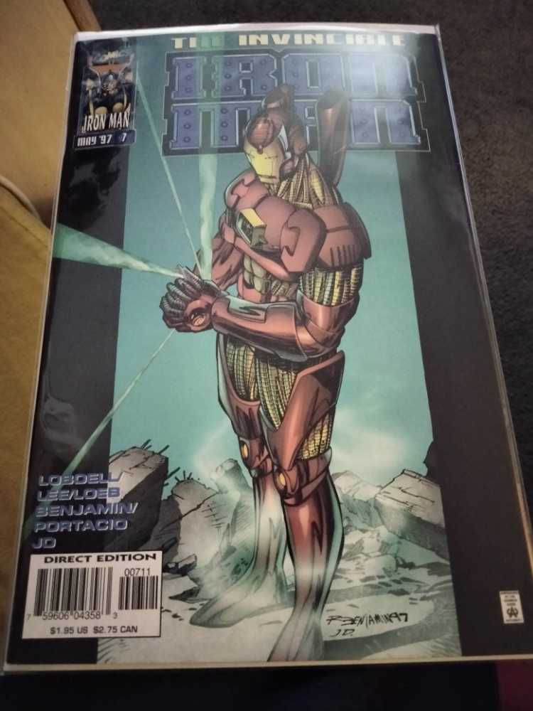 Iron Man V2 #7 - Marvel (7 - May 1997) comic book collectible [Barcode 75960604358300711] - Main Image 3