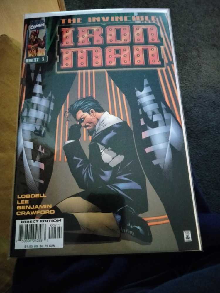 The Invincible Iron Man - Marvel Comics (5 - 03/1997) comic book collectible [Barcode 75960604358300511] - Main Image 2