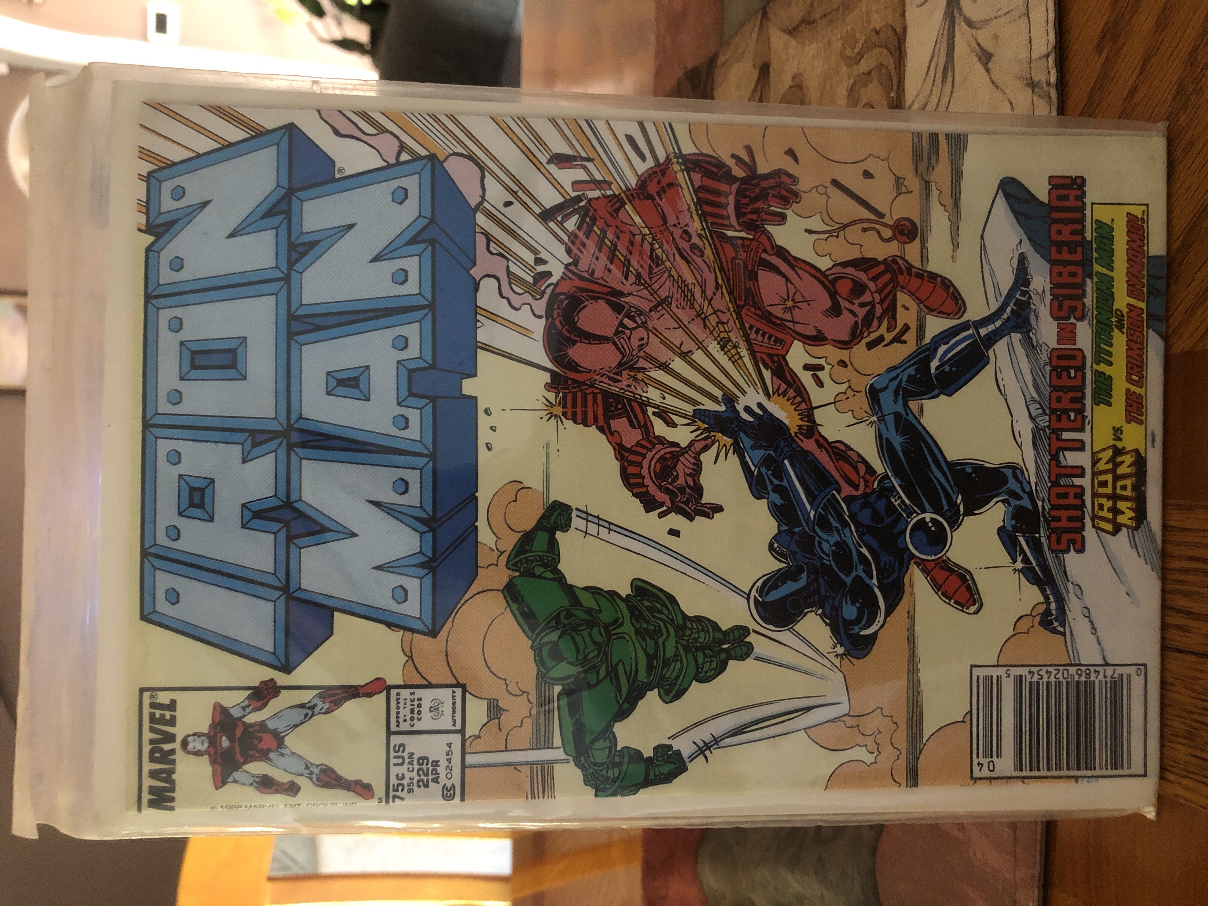 Iron Man - Marvel Comics (229 - 04/1988) comic book collectible - Main Image 2