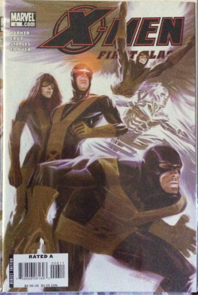 X-men First Class  (6) comic book collectible [Barcode 759606061693] - Main Image 1