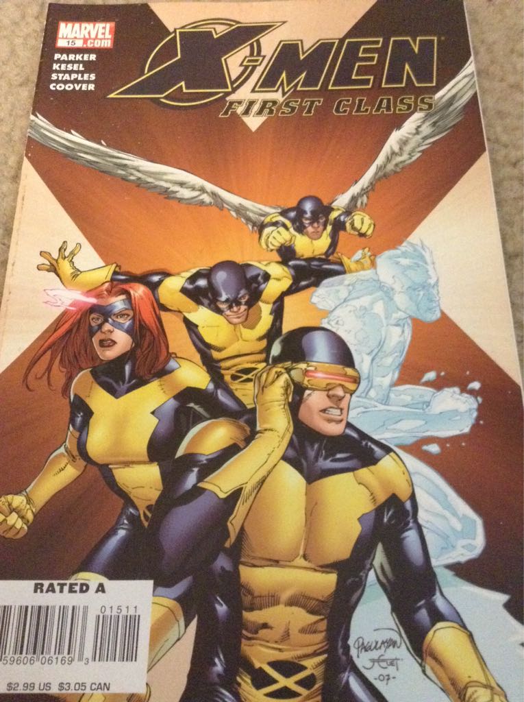 X-Men: First Class (2007) - Marvel (15) comic book collectible [Barcode 75960606169301511] - Main Image 1