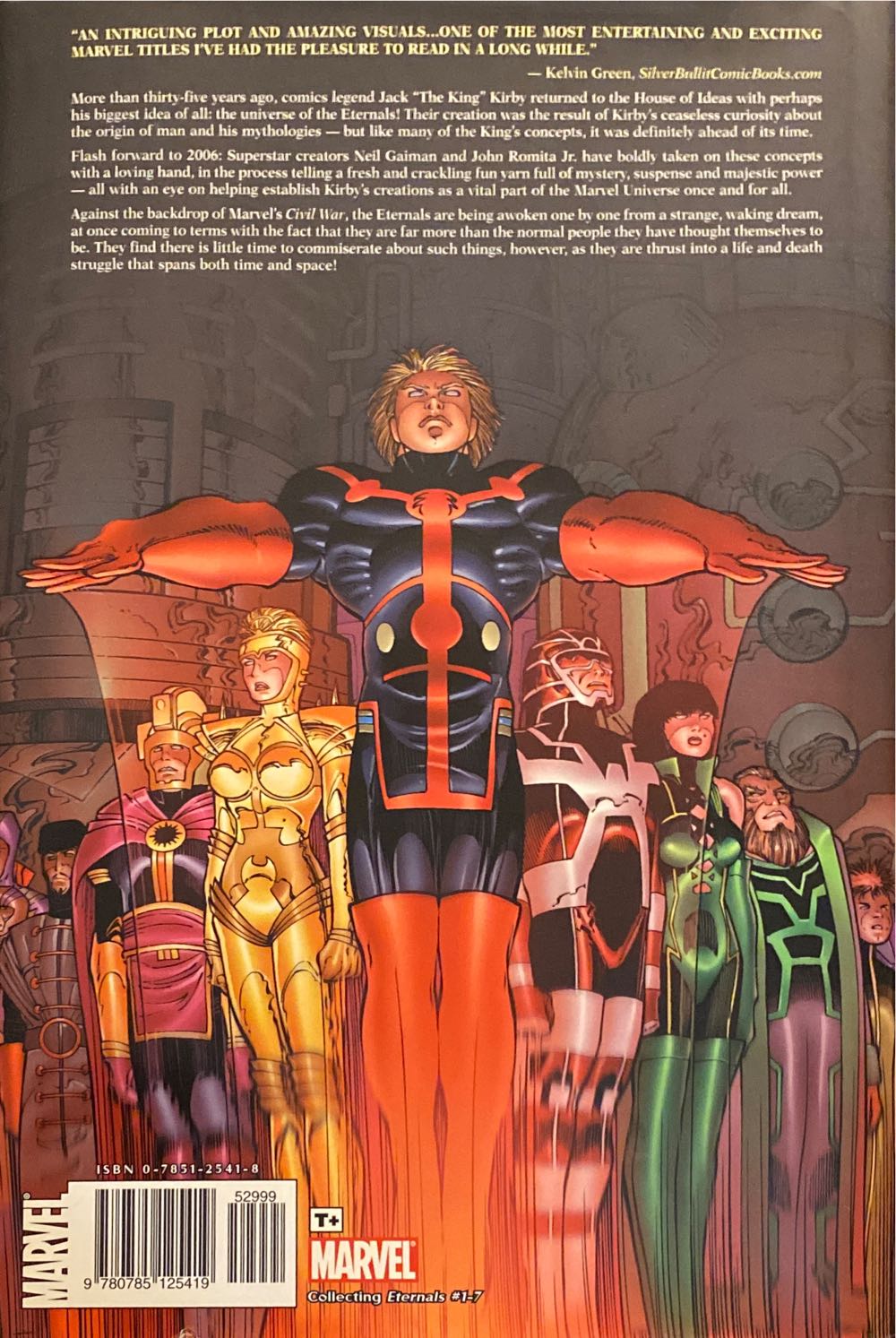 Eternals: By Neil Gaiman - Marvel (Complete Series) comic book collectible [Barcode 9780785125419] - Main Image 2