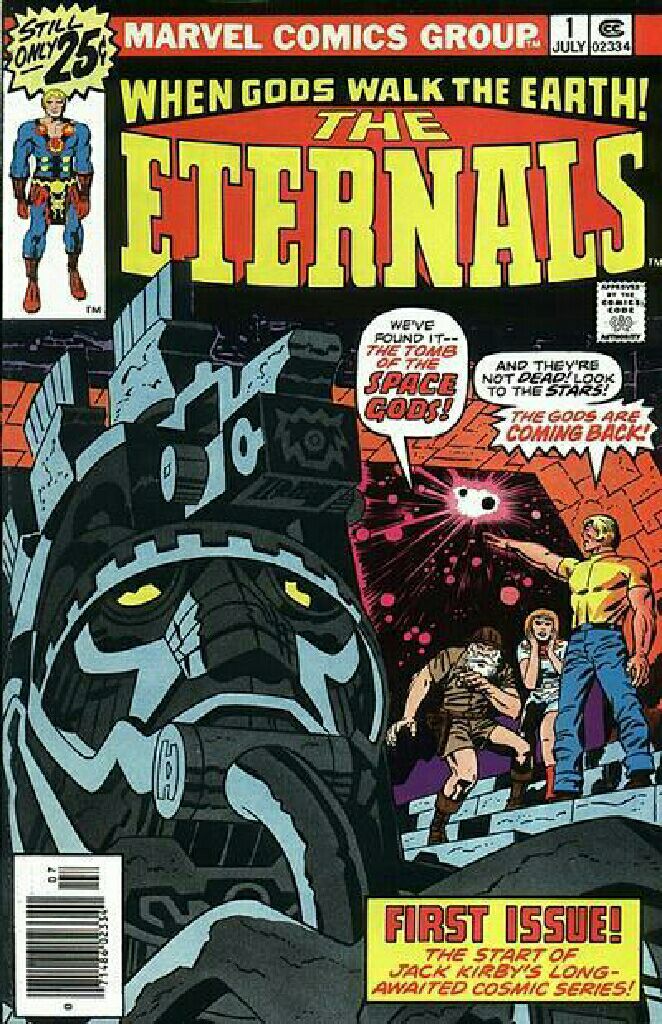Eternals - Marvel Comic Group (1 - Jul 1976) comic book collectible [Barcode 071486023340] - Main Image 1