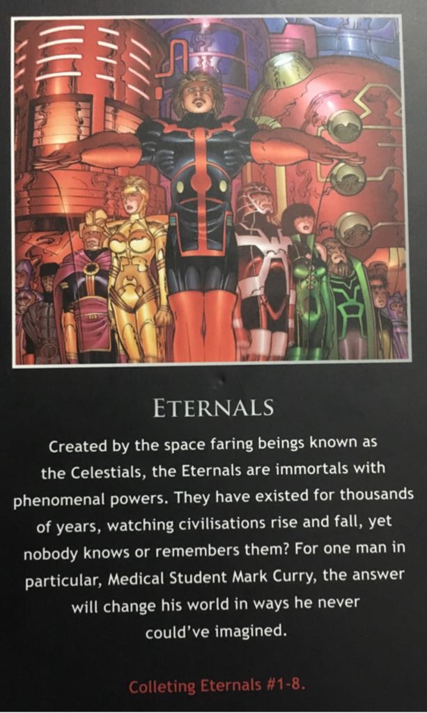 Eternals  (53) comic book collectible [Barcode 977204908602400] - Main Image 2