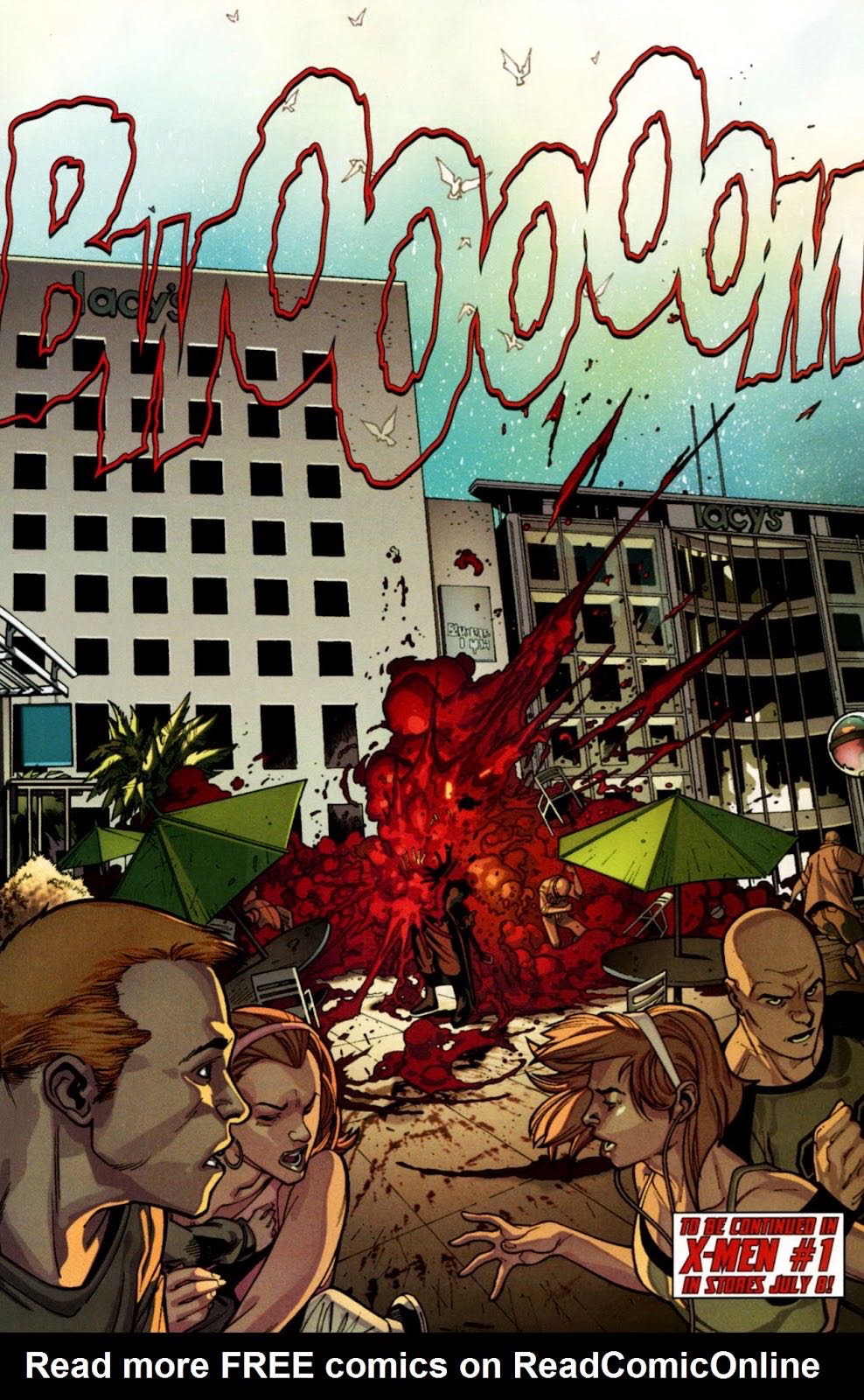 X-Men: Curse Of The Mutants Saga - Marvel Comics (1 - 08/2010) comic book collectible [Barcode 75960606814201311] - Main Image 4