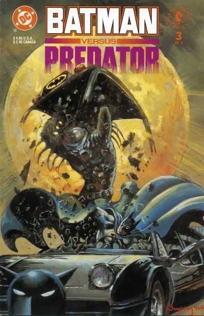 Batman Vs Predator - Dc/Dark Horse (3 - Feb 1992) comic book collectible [Barcode 070989308169] - Main Image 2