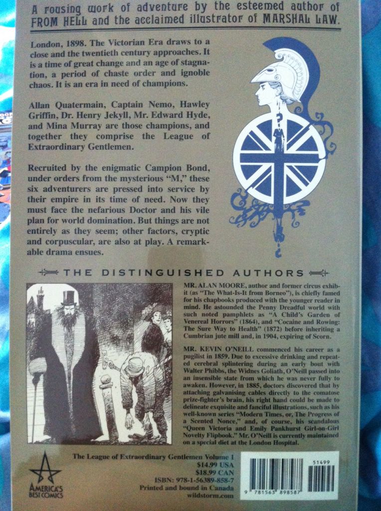 The League Of Extraordinary Gentlemen Volume 1 - America’s Best Comics (1) comic book collectible [Barcode 761941228488] - Main Image 2