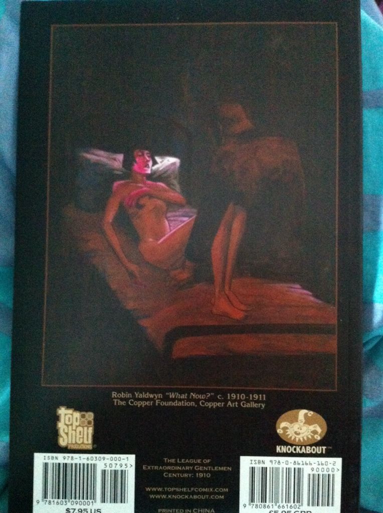 League Of Extraordinary Gentlemen: Century: 1910 - Top Shelf (3) comic book collectible [Barcode 9780861661602] - Main Image 2