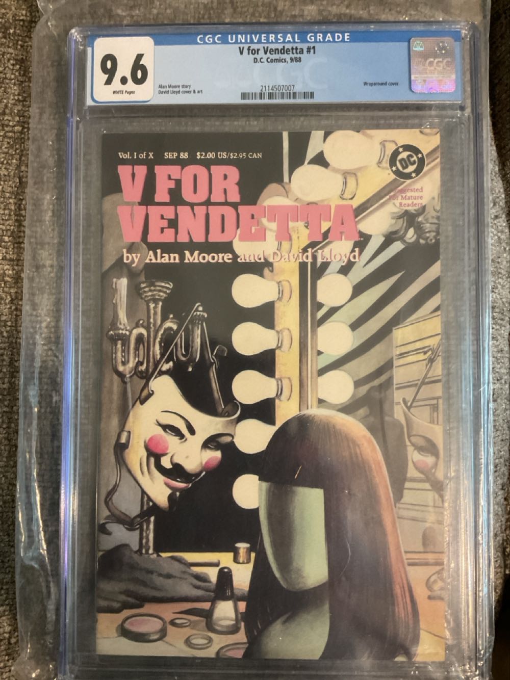 V For Vendetta - DC Comics (1 - 09/1988) comic book collectible - Main Image 2