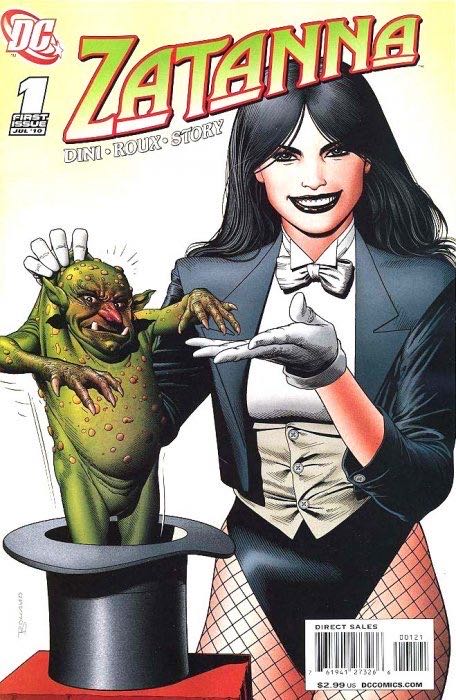 Zatanna - DC (1 - Jul 2010) comic book collectible [Barcode 76194127326600111] - Main Image 2