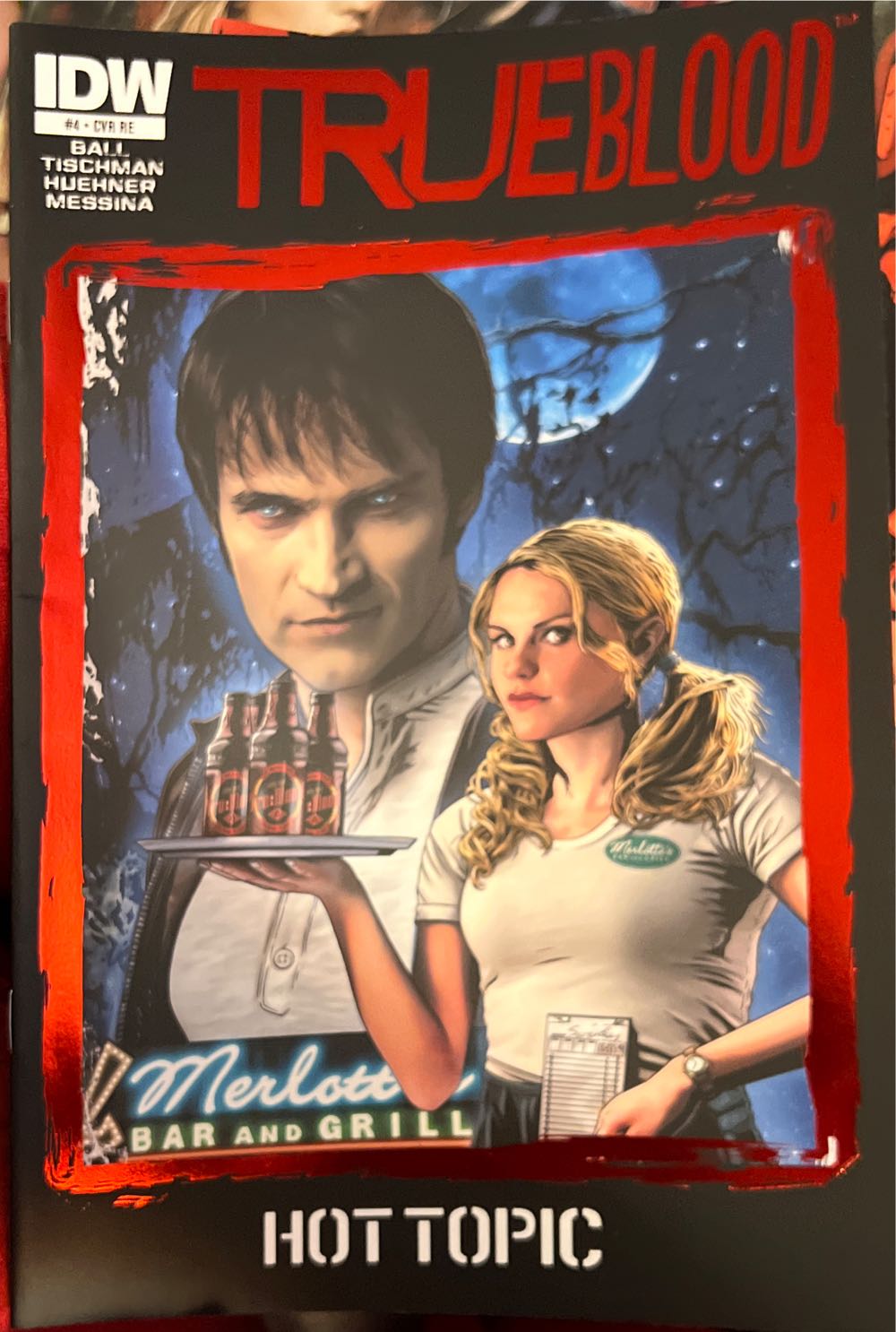 True blood #4 - IDW Publishing (4) comic book collectible [Barcode 827714001709] - Main Image 2