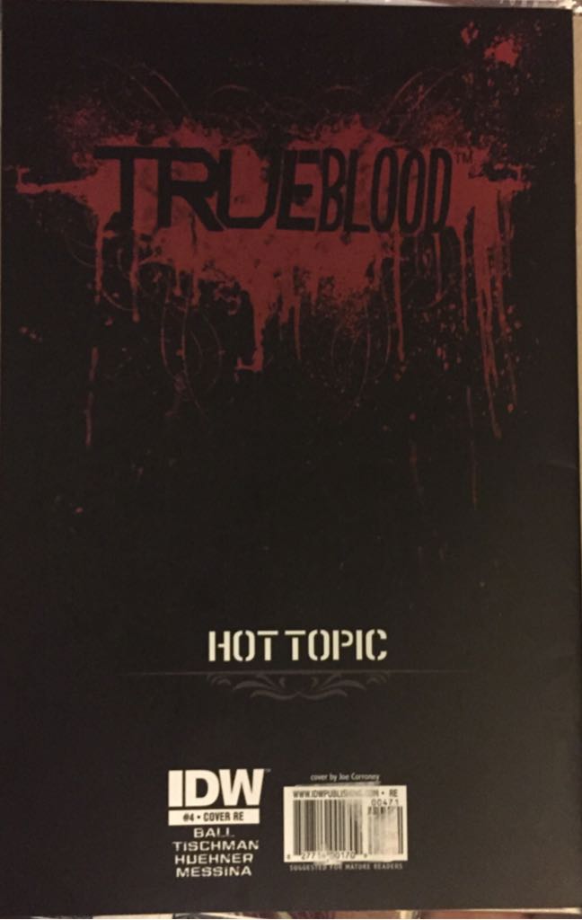 Trueblood  (4) comic book collectible [Barcode 827714001709] - Main Image 2