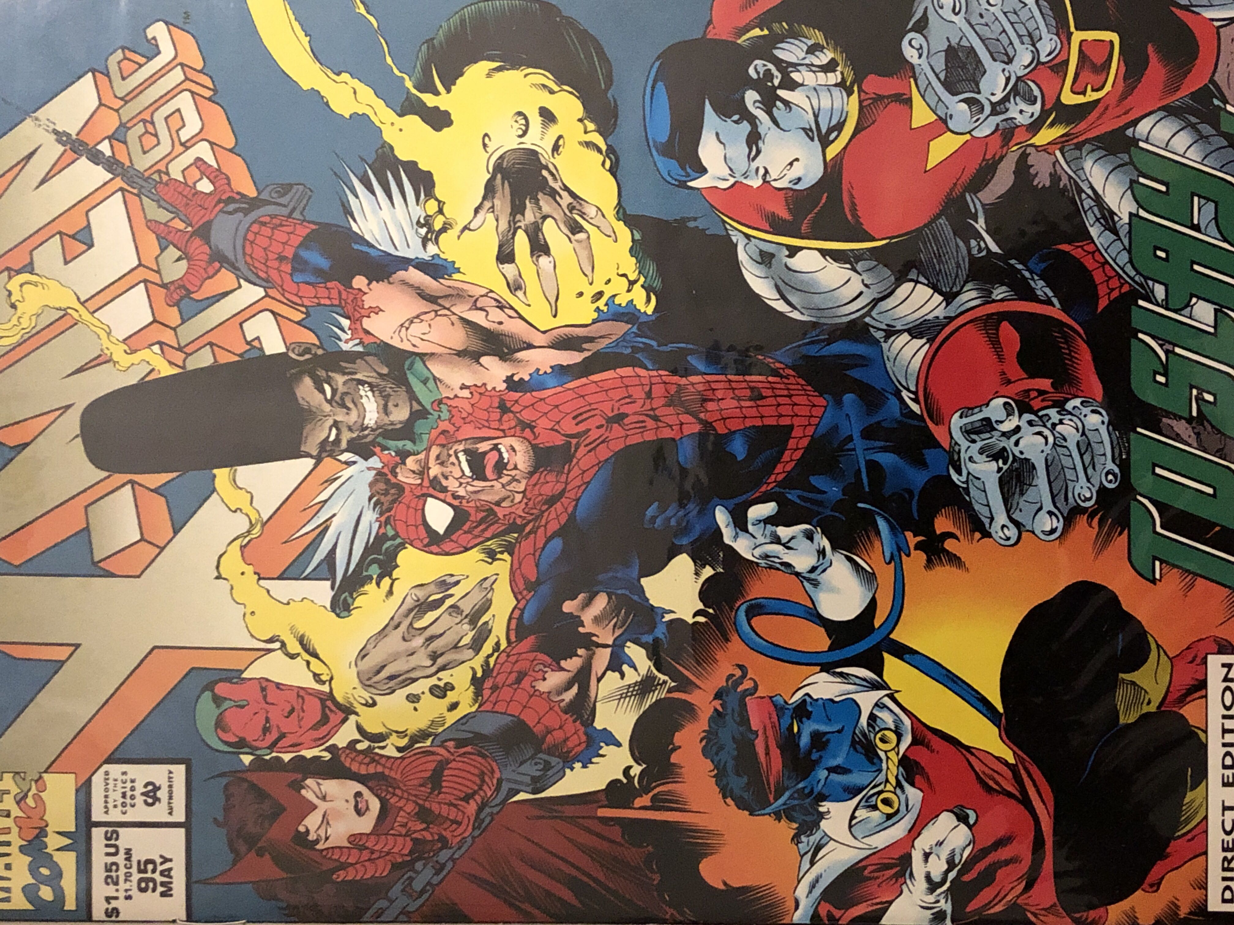 Classic X-Men  (95 - May 1994) comic book collectible [Barcode 759606024308] - Main Image 2