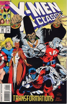 X-Men Classic - Marvel (94 - Apr 1994) comic book collectible [Barcode 071486024309] - Main Image 1