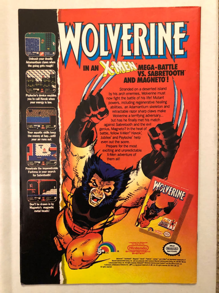 X-Men Classic - Marvel (65 - Nov 1991) comic book collectible [Barcode 071486024309] - Main Image 2