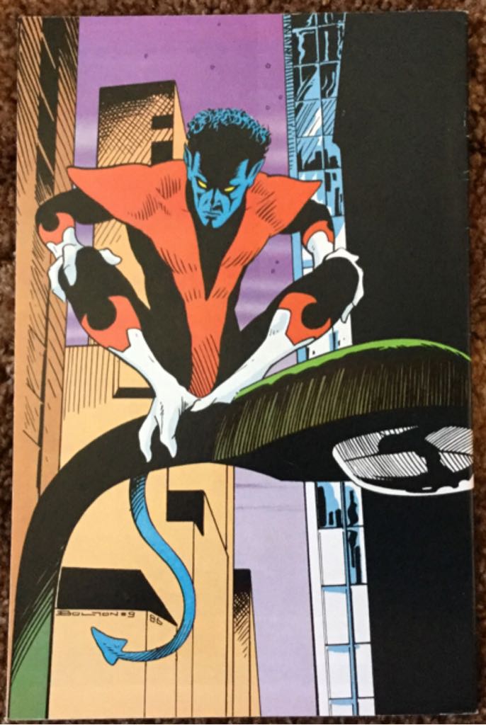 X-Men Classic - Marvel Comic Group (9 - May 1987) comic book collectible [Barcode 071486024309] - Main Image 2