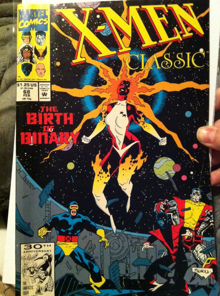 X-Men Classic - Marvel (68 - Feb 1992) comic book collectible [Barcode 071486024309] - Main Image 1