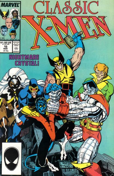 Classic X-Men - Marvel Comics (#15 - Nov 1987) comic book collectible [Barcode 071486024309] - Main Image 1