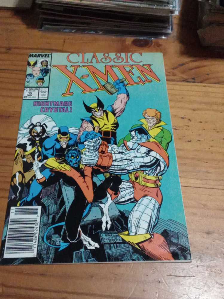 Classic X-Men - Marvel Comics (#15 - Nov 1987) comic book collectible [Barcode 071486024309] - Main Image 3