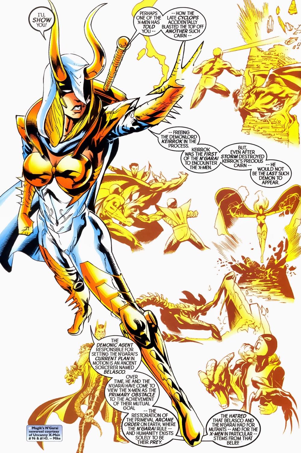 X-Men: Black Sun (2000) - Marvel (4 - Nov 2000) comic book collectible [Barcode 75960604863200411] - Main Image 3