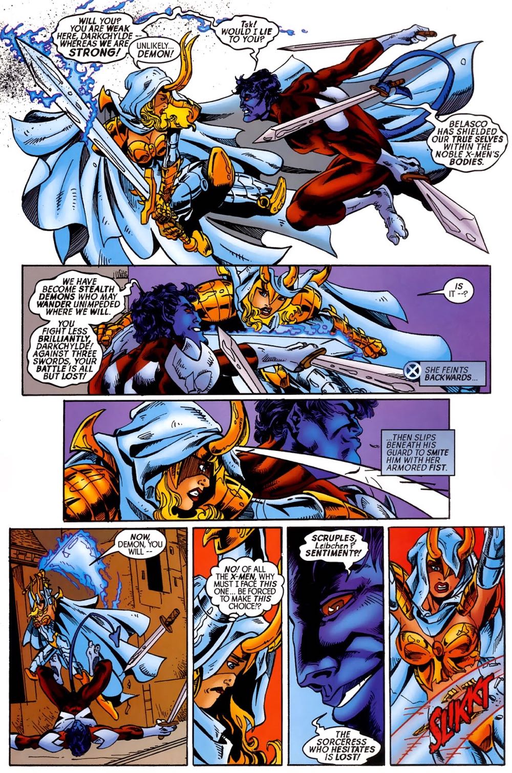 X-Men: Black Sun (2000) - Marvel (5 - Nov 2000) comic book collectible [Barcode 75960604863200511] - Main Image 4