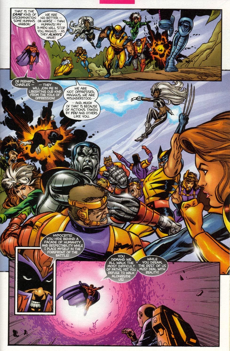 X-Men: The Magneto War - Marvel (1 - Mar 1999) comic book collectible [Barcode 759606047444] - Main Image 3