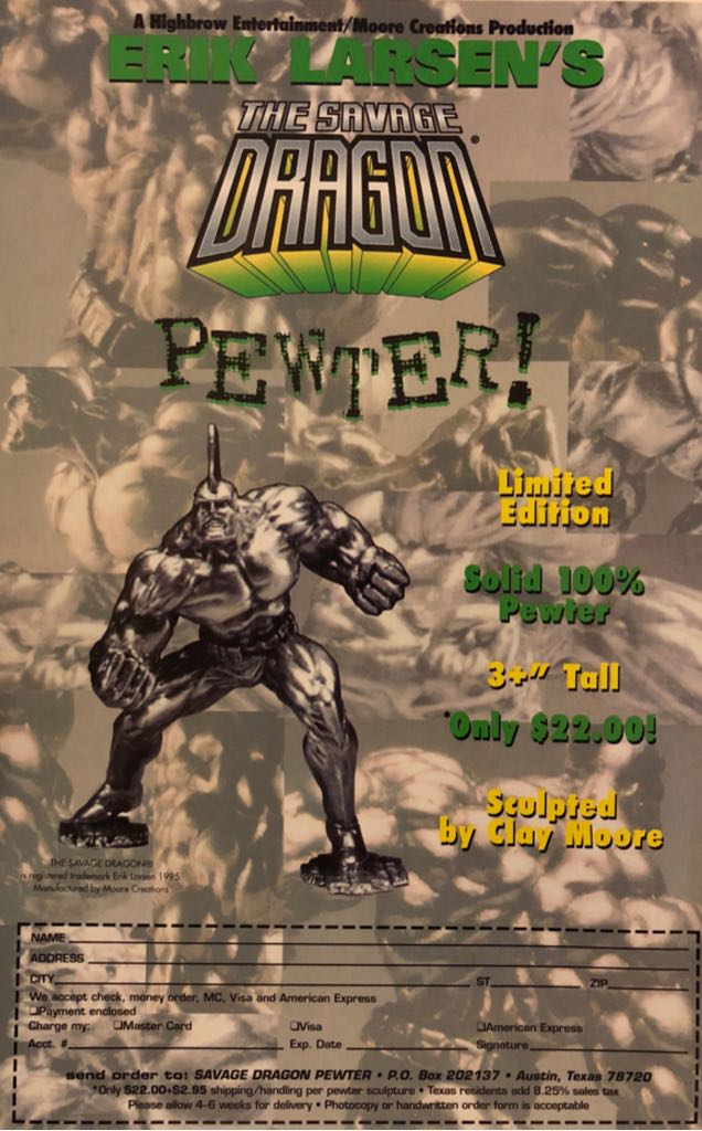 Savage Dragon - Image Comics (13 - Jun 1995) comic book collectible [Barcode 070992332434] - Main Image 2