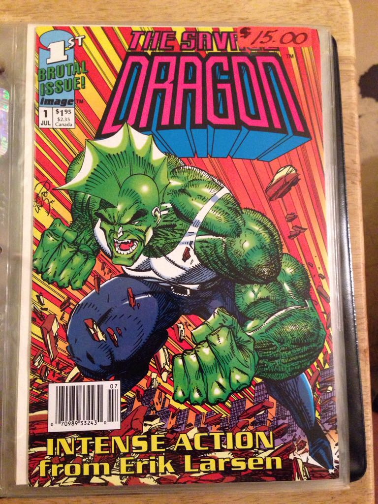 The Savage Dragon (Vol. 1) - Image Comics (1 - Jul 1992) comic book collectible [Barcode 070989332430] - Main Image 2