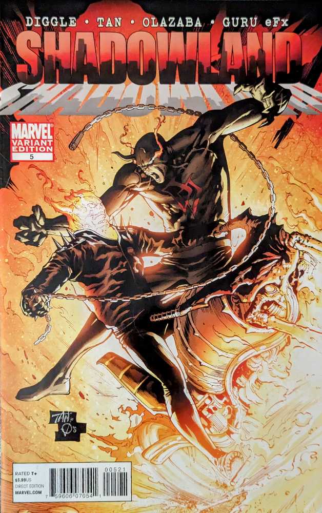 Shadowland (Vol 1 | 2010) - Marvel Limited Series (5 - Jan 2011) comic book collectible [Barcode 759606070541] - Main Image 2