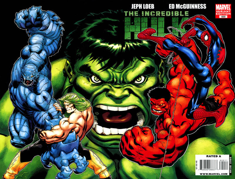 Incredible Hulk, The - Marvel Comics (600 - Sep 2009) comic book collectible [Barcode 759606066377] - Main Image 2