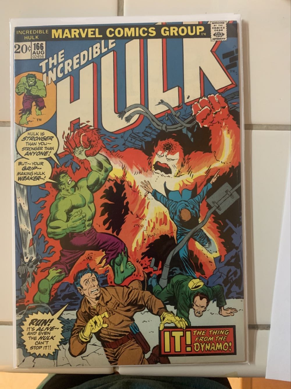 Incredible Hulk, The  (166) comic book collectible [Barcode 789556288] - Main Image 2