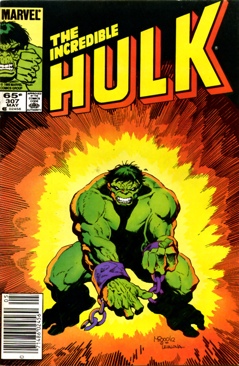 Incredible Hulk, The  (307) comic book collectible [Barcode 788852] - Main Image 1