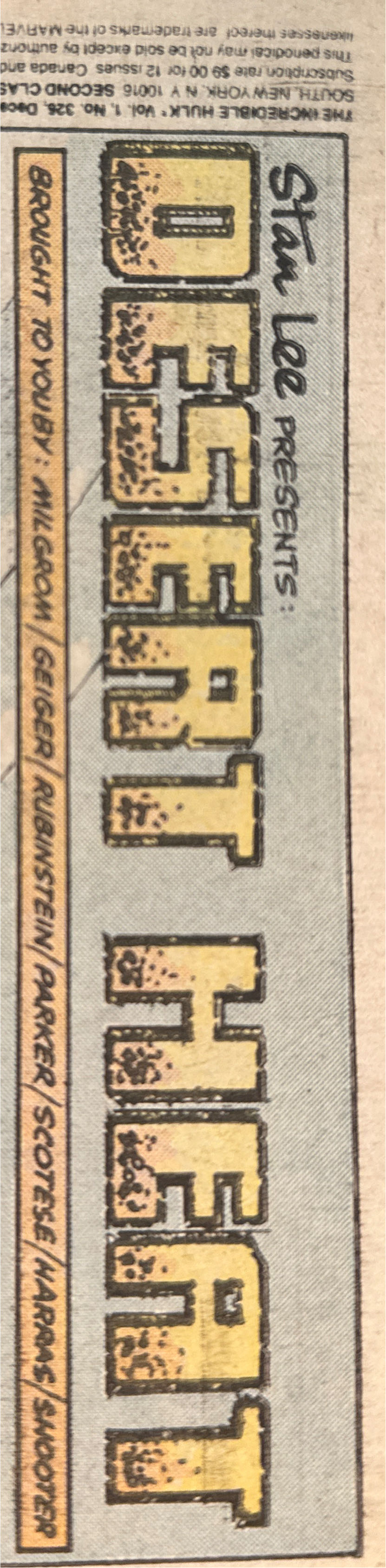 Incredible Hulk, The - Marvel (326 - Dec 1986) comic book collectible [Barcode 82566] - Main Image 3