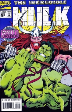 Incredible Hulk, The - Marvel Comics (422 - Oct 1994) comic book collectible [Barcode 759606024568] - Main Image 1