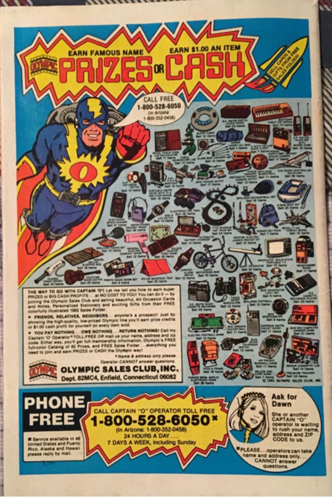 Incredible Hulk, The - Marvel Comic Group (273 - Jul 1982) comic book collectible [Barcode 071486024569] - Main Image 2