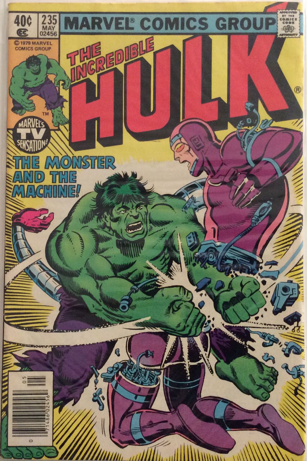 The Incredible Hulk (Vol. 1) - Marvel Comics Group (235 - May 1979) comic book collectible [Barcode 071486024569] - Main Image 2