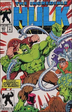 Incredible Hulk, The - Marvel Comic Group (403 - Mar 1993) comic book collectible [Barcode 009281024569] - Main Image 1