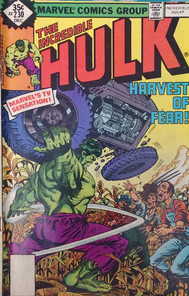 Incredible Hulk, The - Marvel Comics (230 - Dec 1978) comic book collectible [Barcode 071486024569] - Main Image 2