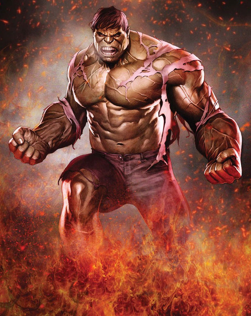 Red Hulk - Marvel Comics (4) comic book collectible [Barcode 759606070756] - Main Image 3