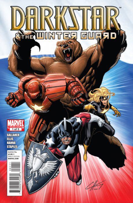 Darkstar and the Winter Guard - Marvel (1 of 3 - Aug 2010) comic book collectible [Barcode 75960607246000111] - Main Image 1