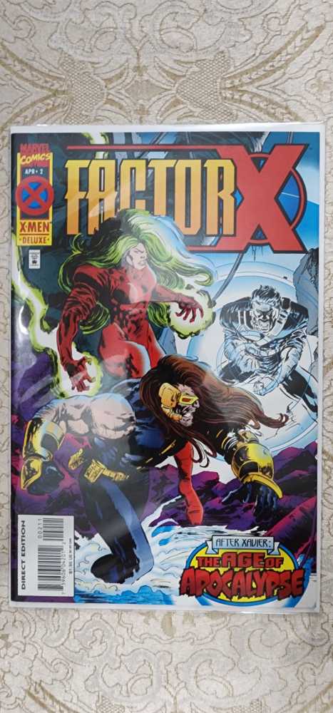 Factor-X - Marvel Comics (2 - Apr 1995) comic book collectible [Barcode 759606042012] - Main Image 2