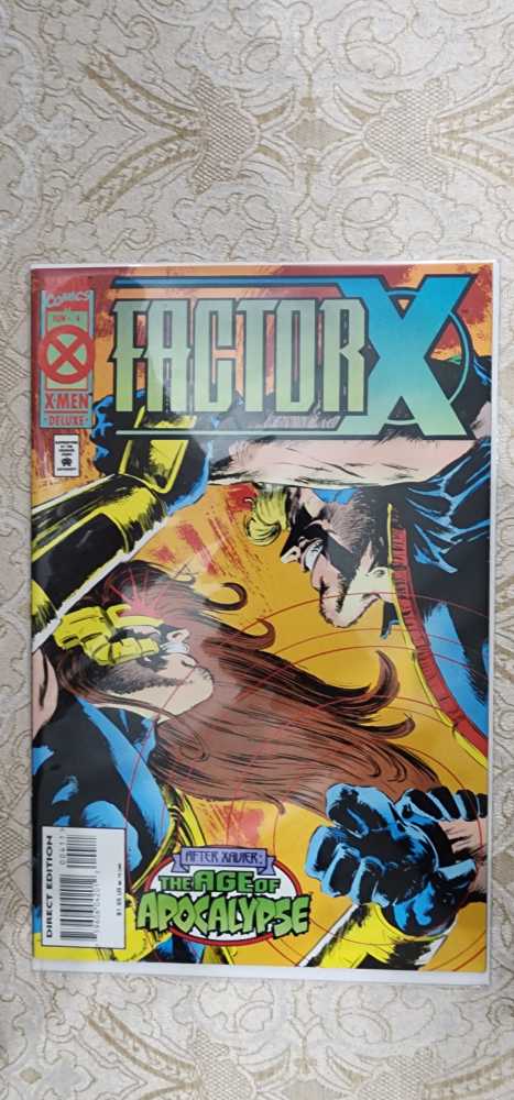 Factor-X - Marvel Comics (4 - 06/1995) comic book collectible [Barcode 759606042012] - Main Image 2