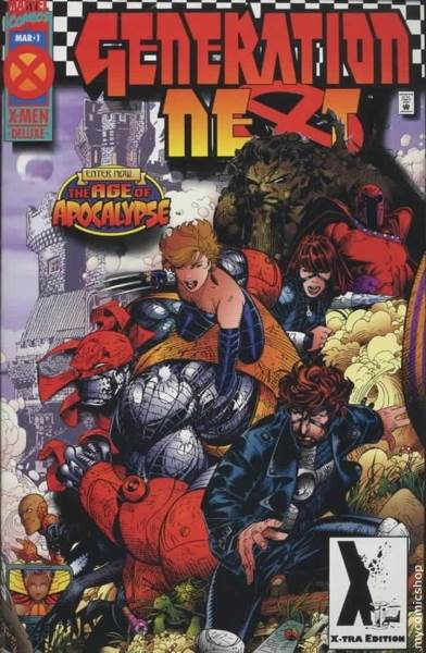 Age Of Apocalypse: Generation Next - Marvel Comics (1 - Mar 1995) comic book collectible [Barcode 9780785101307] - Main Image 1
